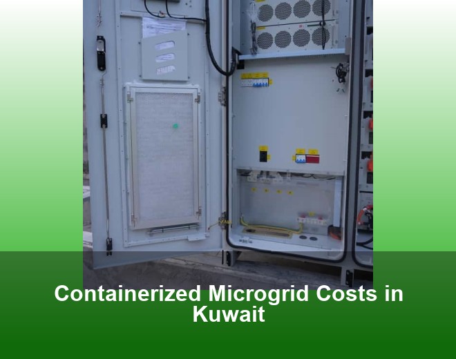 Containerized Microgrid Costs in Kuwait